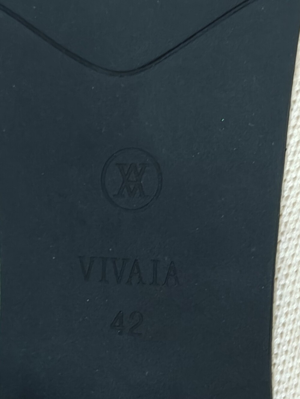 Vivaia Mules Cream White Size 42 Office Siren Business Old Money - Picture 8 of 11